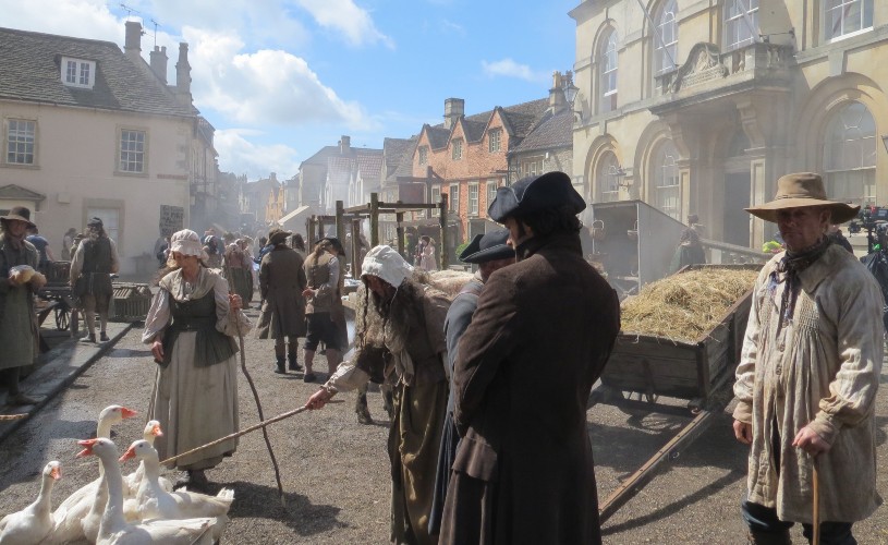 Scene from Poldark
